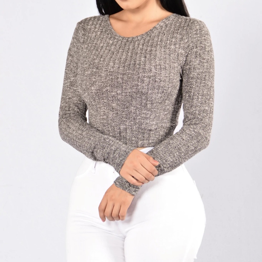 Impossible Top - Heather Black